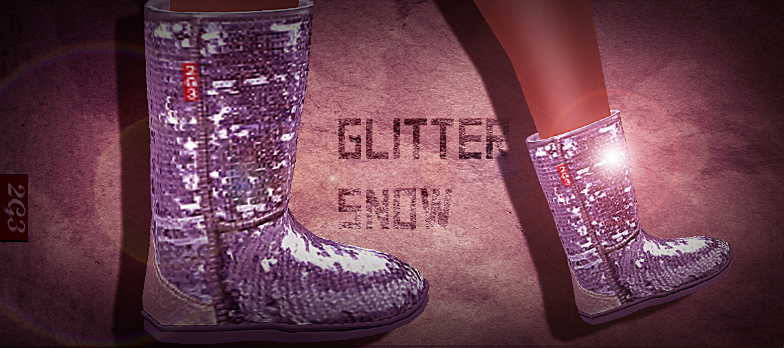 Glitter Boots